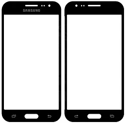 Корпусное стекло дисплея Samsung Galaxy J2 J200F, Galaxy J2 J200G, Galaxy J2 J200H, Galaxy J2 J200Y (original) Black