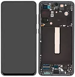Дисплей Samsung Galaxy S21 FE G990 з тачскріном і рамкою, Original (PRC), Graphite