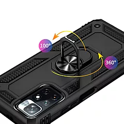 Чехол BeCover Military для Xiaomi Poco M4 Pro 5G, Redmi Note 11T 5G Black (707120) - миниатюра 4