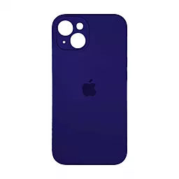 Чехол Silicone Case Full Camera для Apple iPhone 14 Ultra violet