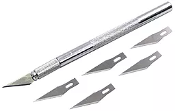 Скальпель WLXY 9309 (ручка, 6 лезвий) - миниатюра 3