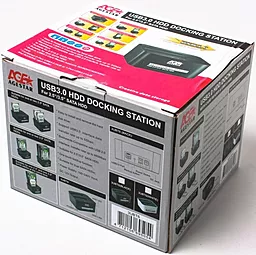 Карман для HDD AgeStar 3UB T6HC Black - миниатюра 4
