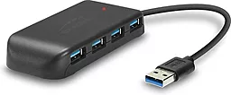 USB-A хаб Speedlink Snappy Evo USB Hub 7 ports USB 3.0 Black (SL-140108-BK)