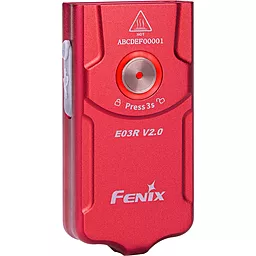 Фонарик Fenix E03R V2.0 (E03RV20RED) Red - миниатюра 3