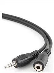 Аудио удлинитель PowerPlant mini Jack 3.5mm M/F 1.5 м black (CA910823)