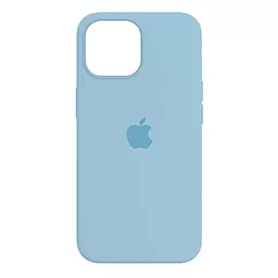 Чехол Silicone Case Full для Apple iPhone 14 Plus Sky Blue - миниатюра 1