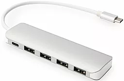 USB Type-C хаб Digitus Multi HUB White (DA-70242-1)