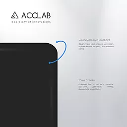 Чехол ACCLAB SoftShell для Samsung Galaxy A73 5G Black - миниатюра 3