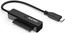 Адаптер Maiwo HDD 2,5" SATA II/III /SSD To USB3.1 Gen2 Type-C (K105AG2 black) - мініатюра 2