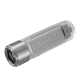 Фонарик Nitecore TIKI Osram P8 LED + UV (6-1385_С) Прозрачный - миниатюра 3
