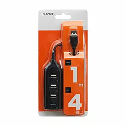 USB хаб EasyLife 4 Port USB2.0 Black (SY-H003) - миниатюра 4