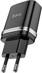 Сетевое зарядное устройство Hoco N1 Ardent Black - миниатюра 2