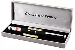 Фонарь-лазер зеленый Luxury 803-1 (на батарейках) - миниатюра 2
