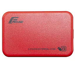 Карман для HDD Frime SATA HDD/SSD 2.5" USB 3.0 Plastic (FHE73.25U30) Red - миниатюра 2