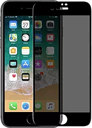 Защитное стекло Epik Privacy 5D (full glue) (тех.пак) Matte Apple iPhone 7 Plus, iPhone 8 Plus Black