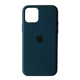Чехол Silicone Case Full для Apple iPhone 13 Pro Abyss Blue