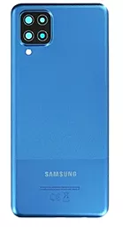 Задняя крышка корпуса Samsung Galaxy A12 A125 / Galaxy A12s A127 / Galaxy M12 M125 со стеклом камеры Original Blue - миниатюра 2