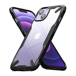 Чехол Ringke Fusion X для Apple iPhone 13 mini Black - миниатюра 2