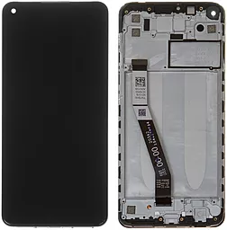 Дисплей Xiaomi Redmi Note 9 4G Global Version, Redmi 10X 4G з тачскріном і рамкою, Black