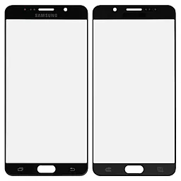 Корпусное стекло дисплея Samsung Galaxy Note 5 N920F Black