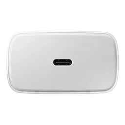Сетевое зарядное устройство Samsung Wall Charger 45w USB-C + USB-C/USB-C cable white (EP-TA845XBEGCN) - миниатюра 2