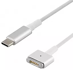 USB PD Кабель для Apple 2M USB Type-C - MagSafe 2 Cable Copy Grey - мініатюра 2