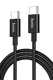 Кабель USB Hoco X23 Skilled USB Type-C to USB Type-C Cable Black - миниатюра 3
