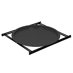 Стол Bo-Camp Harlem 46x46 cm Black (1404325) - миниатюра 2