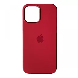 Чехол Silicone Case Full для Apple iPhone 14 Pro Max Red
