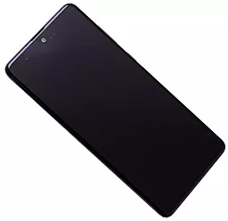 Дисплей Samsung Galaxy Note 10 Lite N770 с тачскрином и рамкой, сервисный оригинал, Black - миниатюра 2