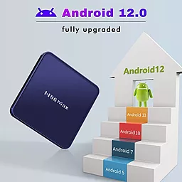 Смарт приставка Android TV Box H96 Max V12 4/32 GB - миниатюра 7