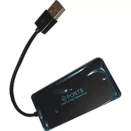 USB хаб Atcom TD4005 4 х USB 2.0 (AT10725) Black
