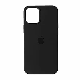 Чехол Silicone Case Full для Apple iPhone 15 Pro Max Black