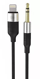 Аудио кабель Earldom ET-AUX54 AUX mini Jack 3.5mm - Lightning M/M Cable 1 м black