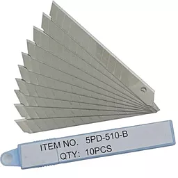 Набір лез для ножа Pro'sKit 5PD-510-B 10шт (PD-510)