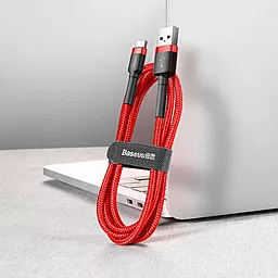 USB Кабель Baseus Cafule 2M USB Type-C Cable Red (CATKLF-C09) - мініатюра 7