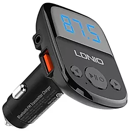 Автомобильное зарядное устройство LDNio C706Q 2xUSB-A 25W QC3.0 + USB Type-C Cable Black - миниатюра 10
