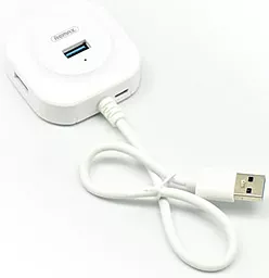 Мультипортовий USB-A хаб Remax FONYE 4xUSB 3.0 White (RU-U8)