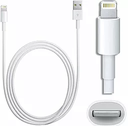 Кабель USB Apple iPhone Lightning Cable 2м Все версии iOS! White (SDMD818) - миниатюра 2