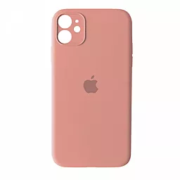 Чехол Silicone Case Full Camera for Apple iPhone 11 Light Pink