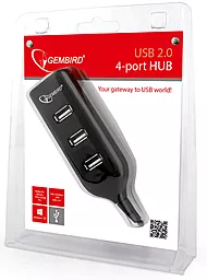 USB-A хаб Gembird UHB-CT02 (UHB-CT02) Black