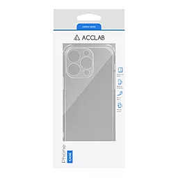 Чехол ACCLAB Shockproof для Apple iPhone 14 Pro Transparent - миниатюра 2