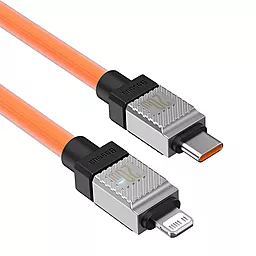 USB PD Кабель Baseus CoolPlay Series 20W 3A 1M USB Type-C - Lightning Cable Orange - миниатюра 4