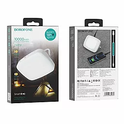 Лампа-PowerBank Borofone DBT07 10000 mAh White - миниатюра 6