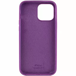 Чехол Silicone Case Full для Apple iPhone 12, iPhone 12 Pro Purple - миниатюра 2