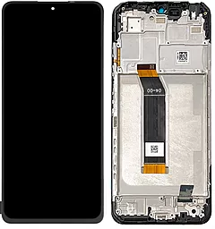 Дисплей Xiaomi Redmi Note 11E, Redmi 10 5G с тачскрином и рамкой, оригинал, Black