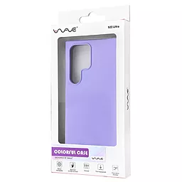 Чехол Wave Colorful Case для Samsung Galaxy S22 Ultra Lavender Gray - миниатюра 3