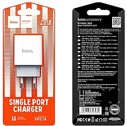 Сетевое зарядное устройство Hoco C81A Asombroso + USB Type-C Cable White - миниатюра 5