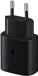 Сетевое зарядное устройство Samsung 25W 1xUSB-C + USB-C-C Cable black (EP-TA800XBEGWW) - миниатюра 3
