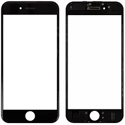 Корпусное стекло дисплея Apple iPhone 6S (с OCA пленкой и поляризационной пленкой) with frame (original) Black